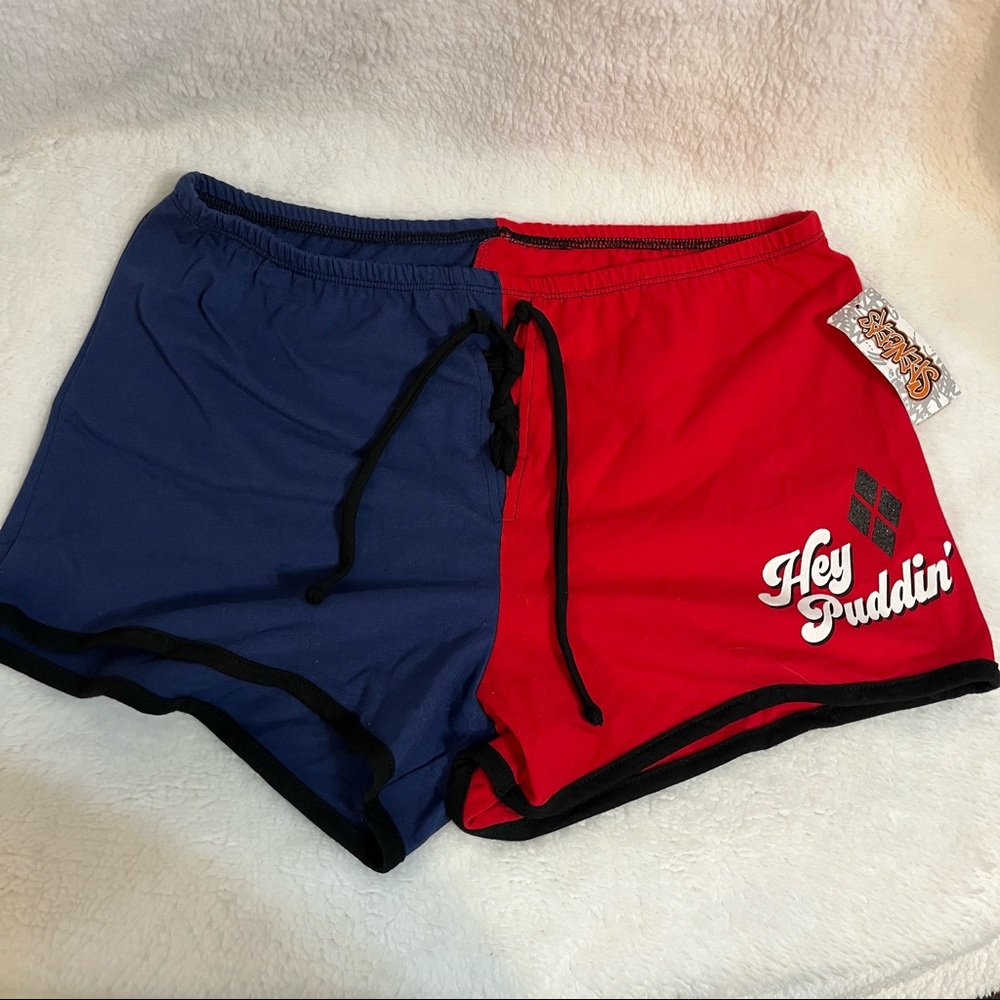 NWT Harley Quinn Sleep Shorts